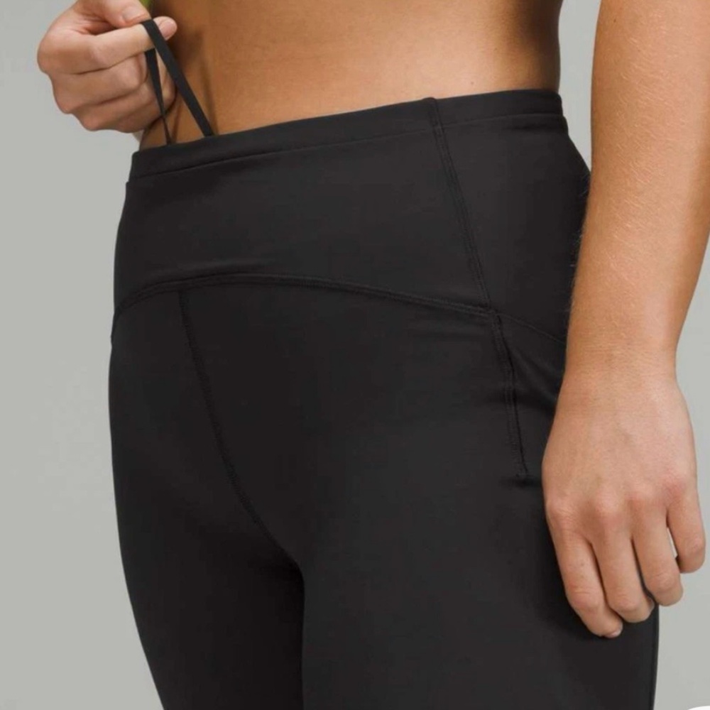 Lululemon Womens Swift Speed HR Tight 28” Pockets Luxtreme Leggins Black Size 4